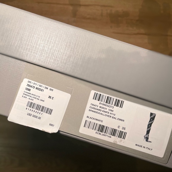 Balenciaga Black Over-the-Knee Boots - Picture 4 of 4